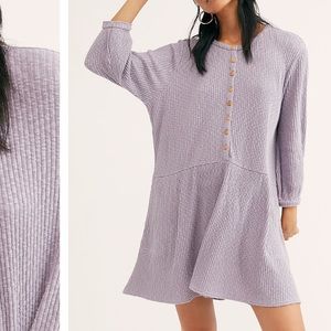 Free people blossom button front dress